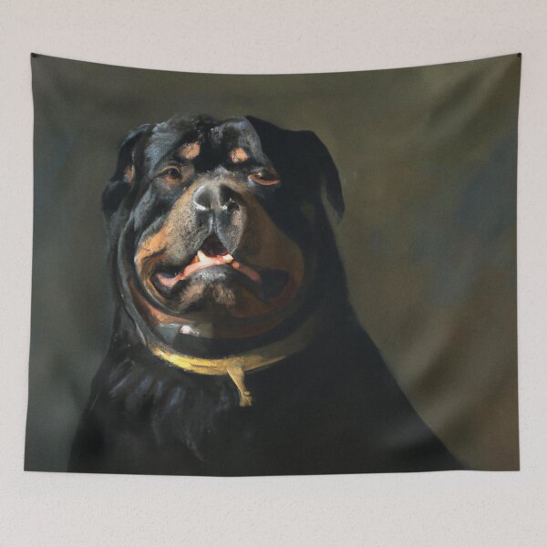 Artikelvorschau, Portrait of a Rottweiler  entworfen und verkauft von Bakesales.