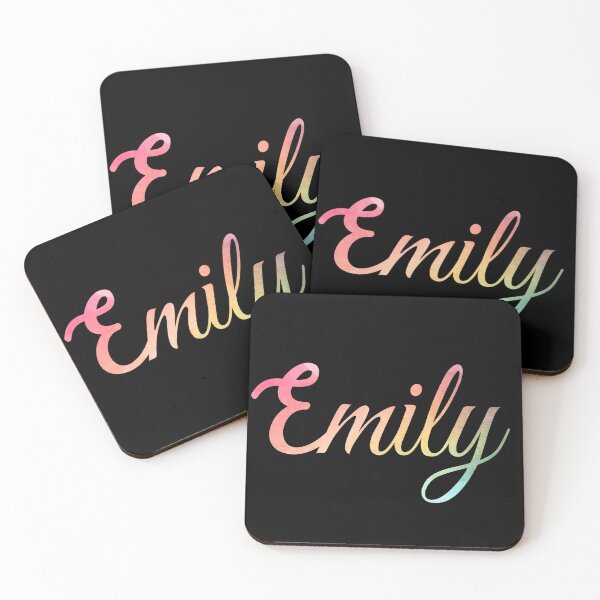 Item preview, EMILY Personalized Name Birthday Tag Family Name EMILY Girl Custom Name First Name Last Name  designed and sold by HalloweenGift.