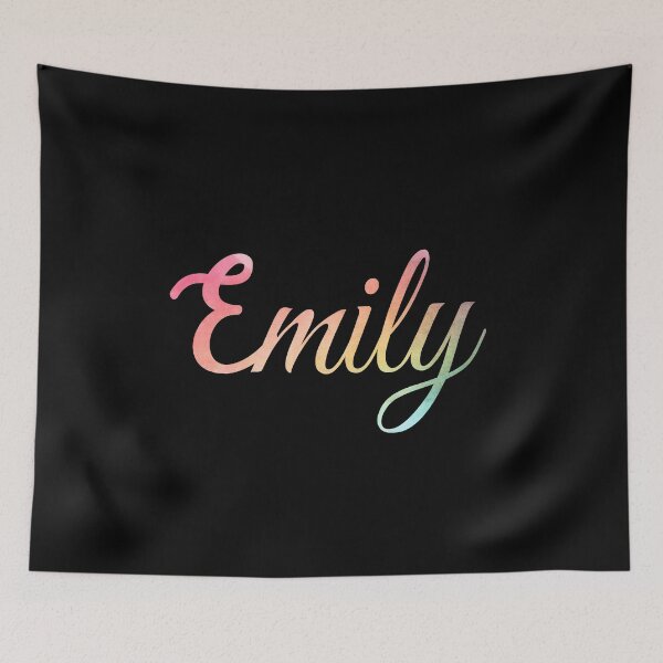 Item preview, EMILY Personalized Name Birthday Tag Family Name EMILY Girl Custom Name First Name Last Name  designed and sold by HalloweenGift.