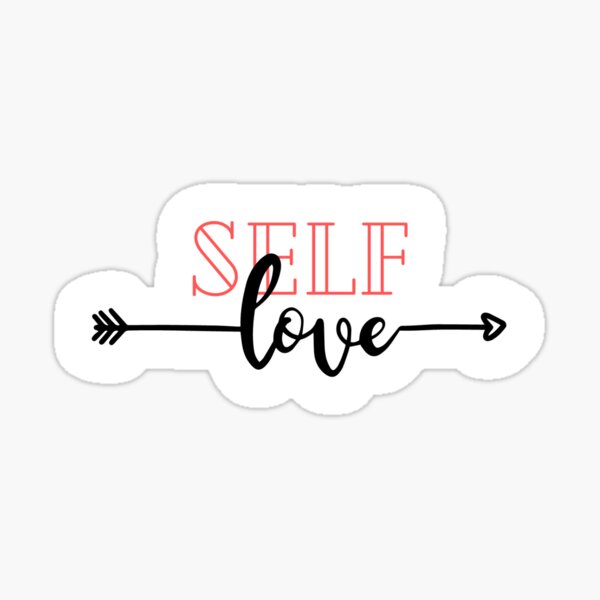 Item preview, Self love sticker  designed and sold by Perihan12.