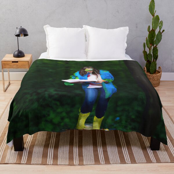 Item preview, lady painting in the woods designed and sold by Bakesales.