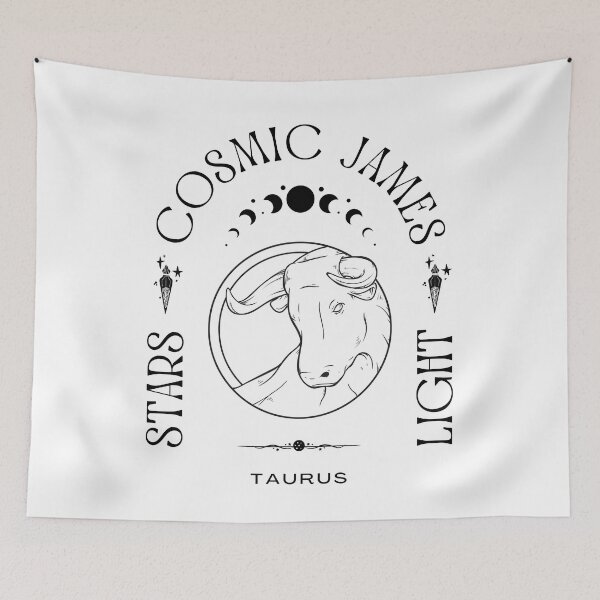 Item preview, JAMES NAME: JAMES ZODIAC SIGN TAURUS DESIGN. designed and sold by AlexRelax.