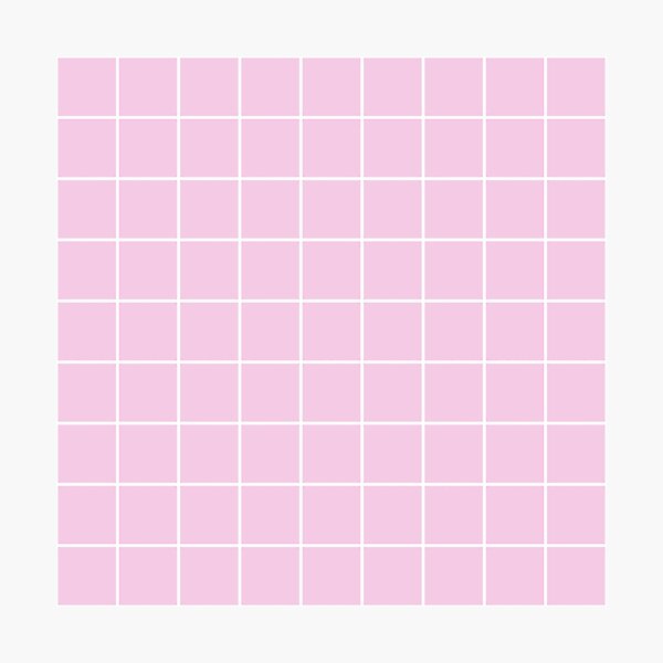 Item preview, grid, white and pastel pink designed and sold by AK-minimalist.