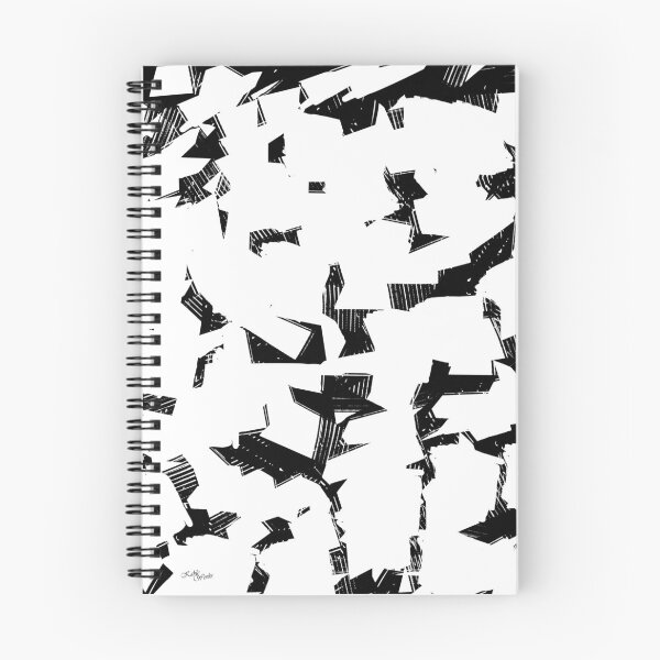 Item preview, Black and white flakes designed and sold by KableWorks.