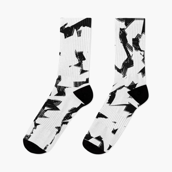 Item preview, Black and white flakes designed and sold by KableWorks.