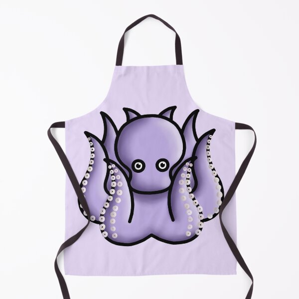 Item preview, little cute pastel purple octopus designed and sold by octo-PS.