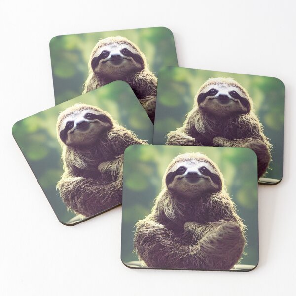 Item preview, Meditating Sloth designed and sold by meshhead.
