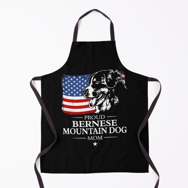 Item preview, Bernese Mountain Dog Mom America Flag Patriotic Dog Canine Portrait designed and sold by dogarts.