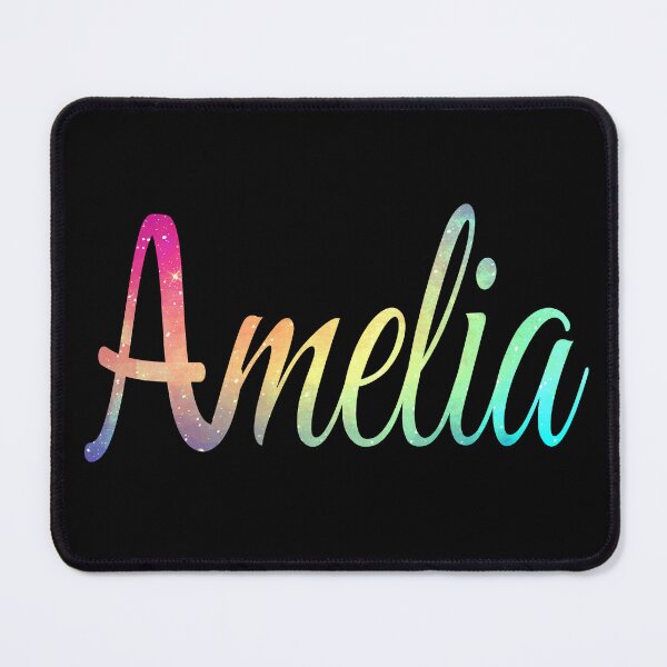 Item preview, AMELIA Personalized Name Birthday Tag Family Name AMELIA Girl Custom Name First Name Last Name designed and sold by HalloweenGift.