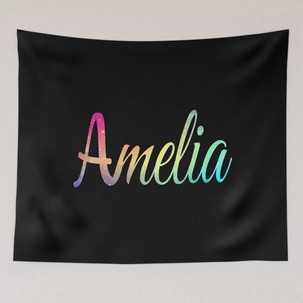 Item preview, AMELIA Personalized Name Birthday Tag Family Name AMELIA Girl Custom Name First Name Last Name  designed and sold by HalloweenGift.