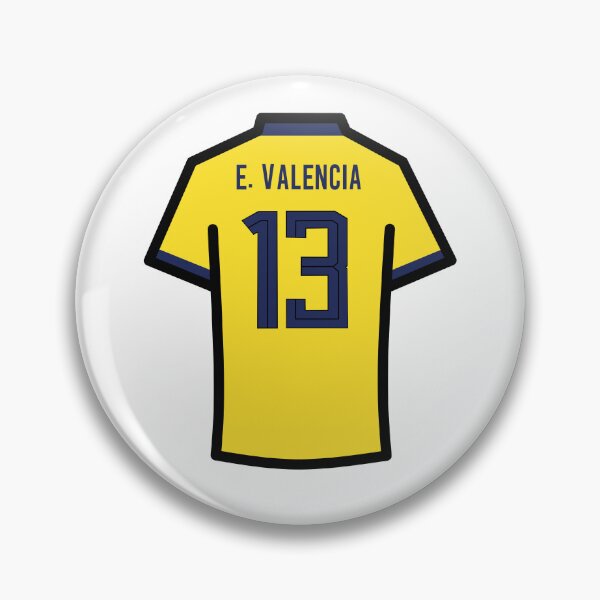Item preview, Valencia #13 ECU Yellow Blue 22 Football Jersey designed and sold by Millustgfx.