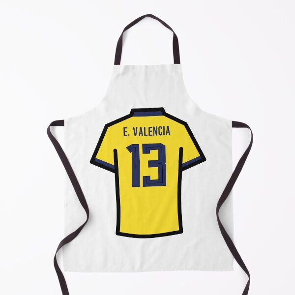 Item preview, Valencia #13 ECU Yellow Blue 22 Football Jersey designed and sold by Millustgfx.