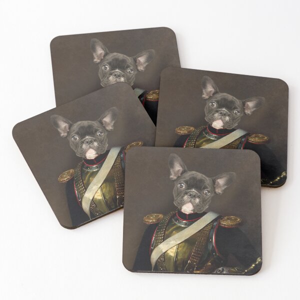 Item preview, French Bulldog Dog Historical Portrait as Royalty designed and sold by Erika Kaisersot.