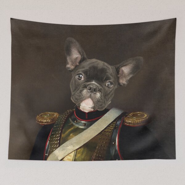 Item preview, French Bulldog Dog Historical Portrait as Royalty designed and sold by Erika Kaisersot.