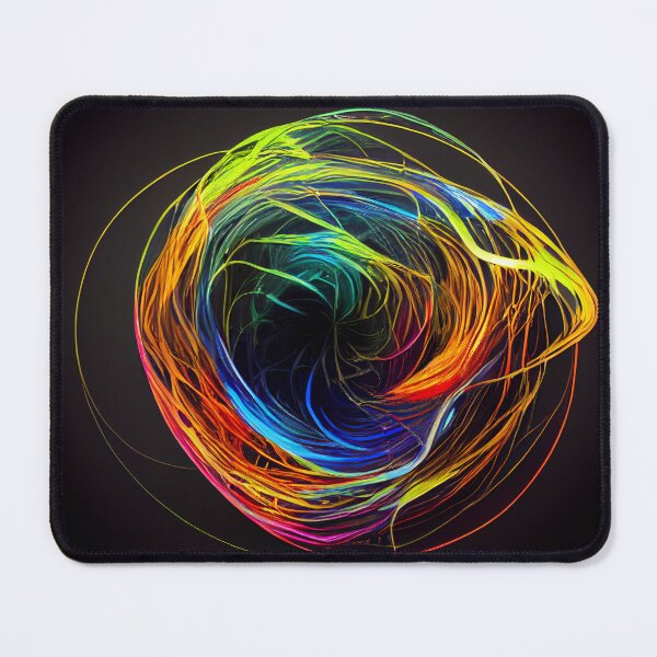Item preview, A Vivid Stunning Ultra-Realistic Multi-Colored Swirling Abstract vision of Colorful Artwork.  designed and sold by Right Passage.