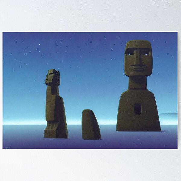 Moyai Emoji Moai Emoji Easter Island Tapestry for Sale by