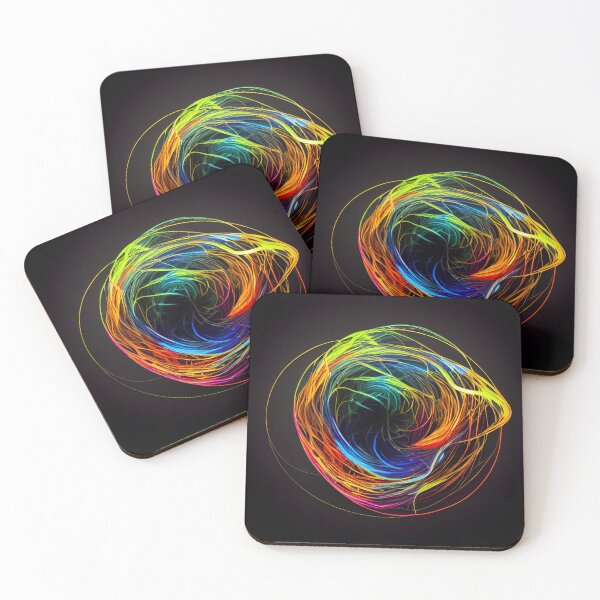 Item preview, A Vivid Stunning Ultra-Realistic Multi-Colored Swirling Abstract vision of Colorful Artwork.  designed and sold by Right Passage.