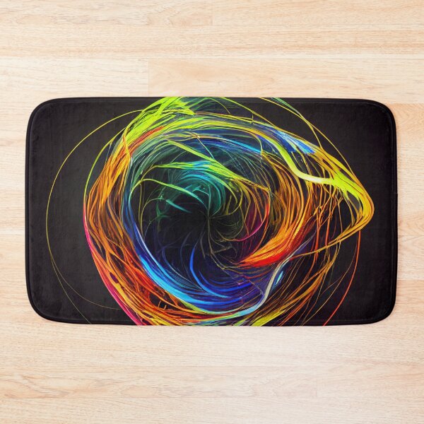 Item preview, A Vivid Stunning Ultra-Realistic Multi-Colored Swirling Abstract vision of Colorful Artwork.  designed and sold by Right Passage.
