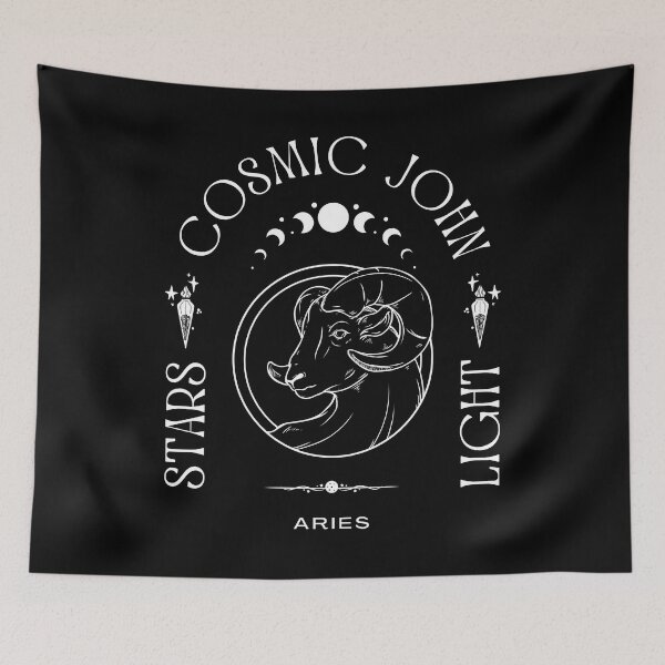 Item preview, JOHN NAME: JOHN ZODIAC SIGN ARIES DESIGN. designed and sold by AlexRelax.