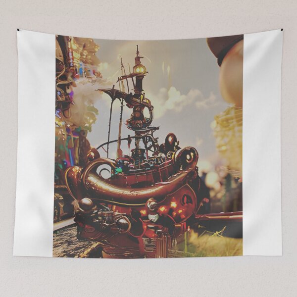Item preview, Steampunk Ship designed and sold by Cracked Rockwell.
