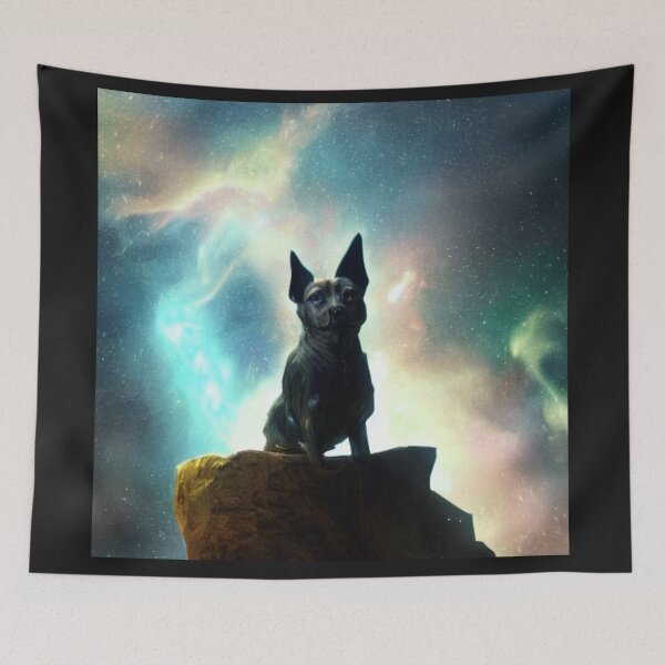 Item preview, Deep Style Abstract of Abstraction Art Dog,Space Classic designed and sold by ValleyDream.