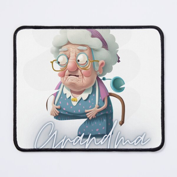 Item preview, Funny Grandma Is In The Hospital Again Artwork Sticker designed and sold by TheCreativeFab.