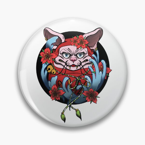 Item preview, Sphynx Cat Daruma Doll designed and sold by PVSKI.