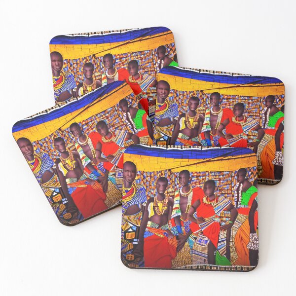 Item preview, Chama Beautiful African Tribal Council Meeting designed and sold by artsyhands254.
