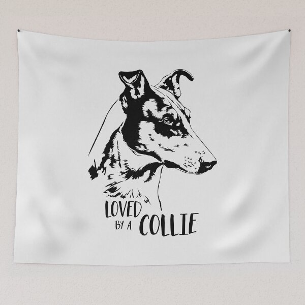 Item preview, Loved by a Collie dog saying smooth collie designed and sold by dogarts.
