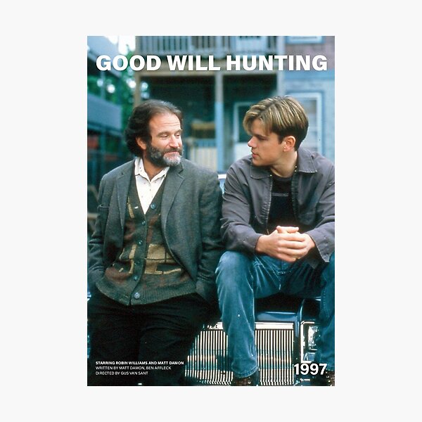 Item preview, GOOD WILL HUNTING // movie poster designed and sold by 33ll.
