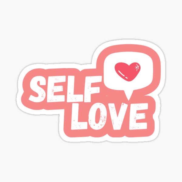 Item preview, Self love sticker  designed and sold by Perihan12.