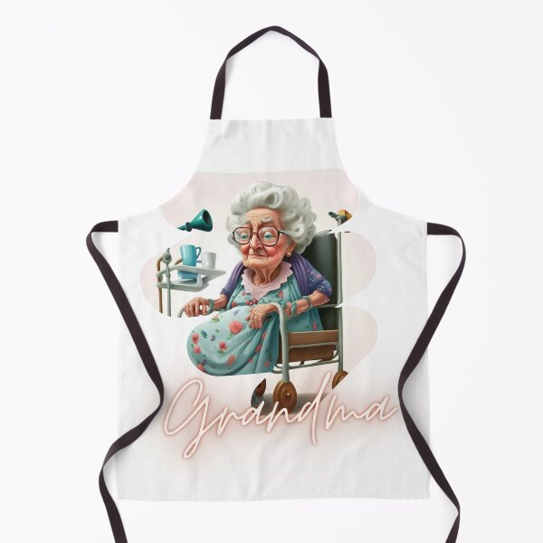 Item preview, Smart Grandma Is In The Hospital Again Artwork Sticker designed and sold by TheCreativeFab.