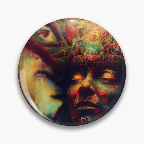 Item preview, Shaman portrait designed and sold by CEVmemories.