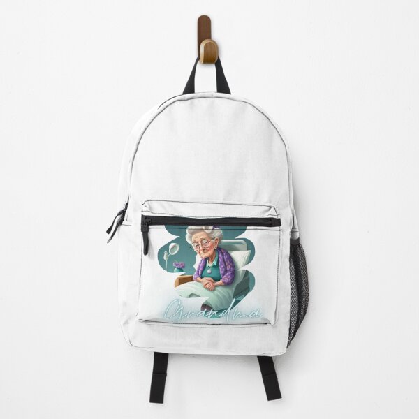 Item preview, Sad Mood Grandma Is In The Hospital Again Artwork Sticker designed and sold by TheCreativeFab.