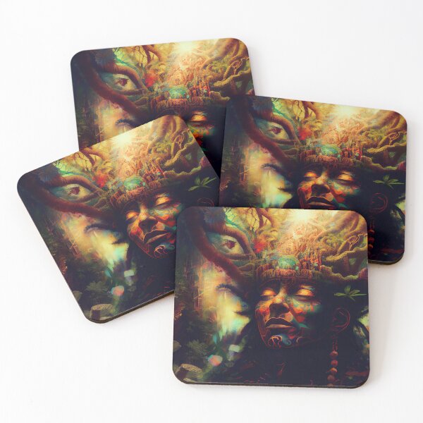 Item preview, Shaman portrait designed and sold by CEVmemories.