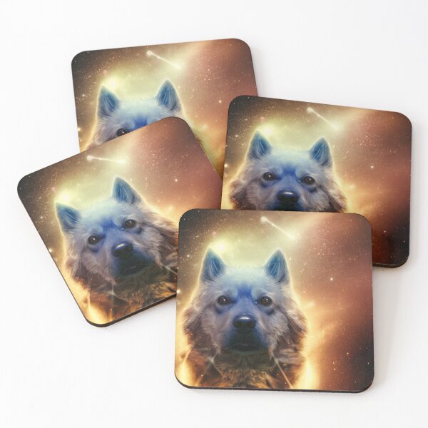 Item preview, Deep Style Abstract of Abstraction Art Dog,Space Classic designed and sold by ValleyDream.