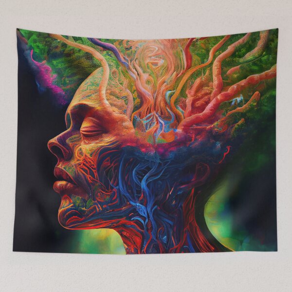 Item preview, Shaman portrait designed and sold by CEVmemories.