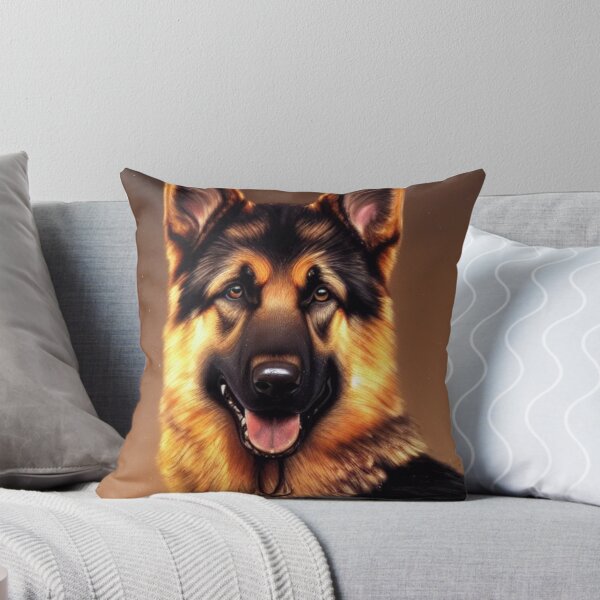 Item preview, German Shepherd Evening Snow designed and sold by ZenEverAI.