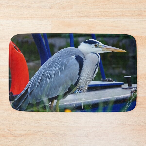 Item preview, Heron on the canal  designed and sold by Rowena Ko.