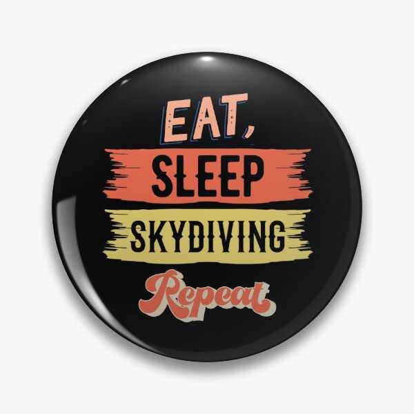 Item preview, Eat sleep skydiving repeat designed and sold by HarriPaloma.