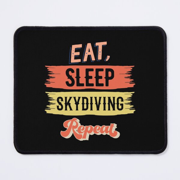 Item preview, Eat sleep skydiving repeat designed and sold by HarriPaloma.