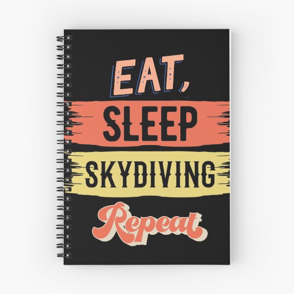 Item preview, Eat sleep skydiving repeat designed and sold by HarriPaloma.