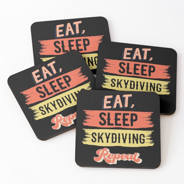 Item preview, Eat sleep skydiving repeat designed and sold by HarriPaloma.