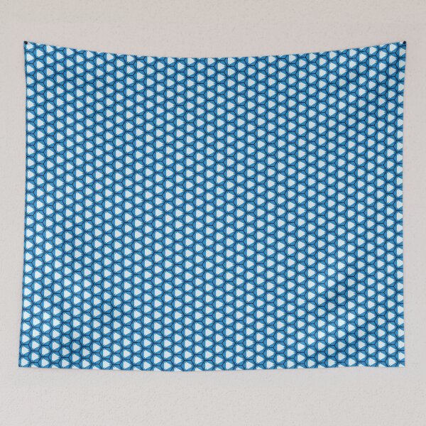 Item preview, Blue hexagon pattern designed and sold by AKR-Hobby.