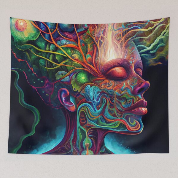 Item preview, Shaman portrait designed and sold by CEVmemories.