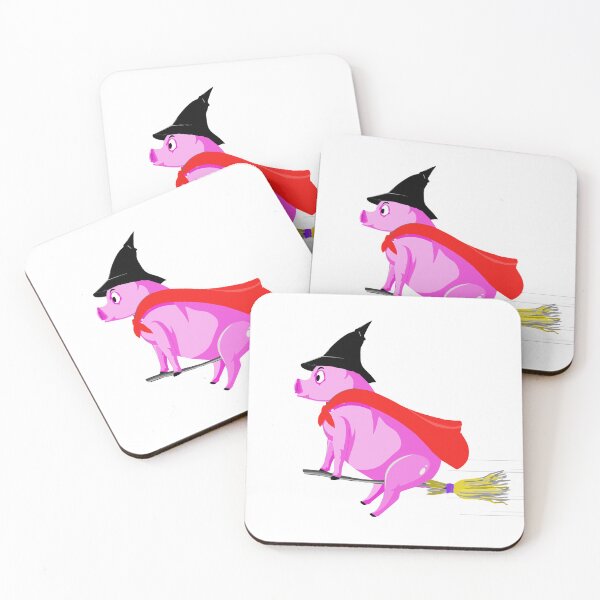 Item preview, Pig on broomstick designed and sold by Right-Fit27.