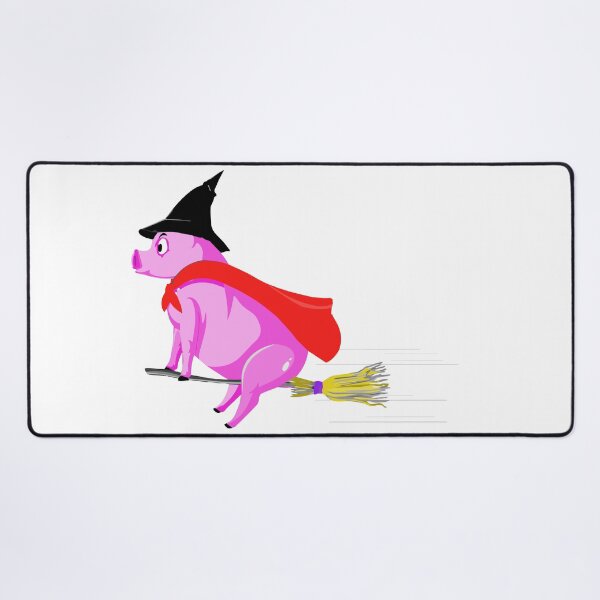 Item preview, Pig on broomstick designed and sold by Right-Fit27.