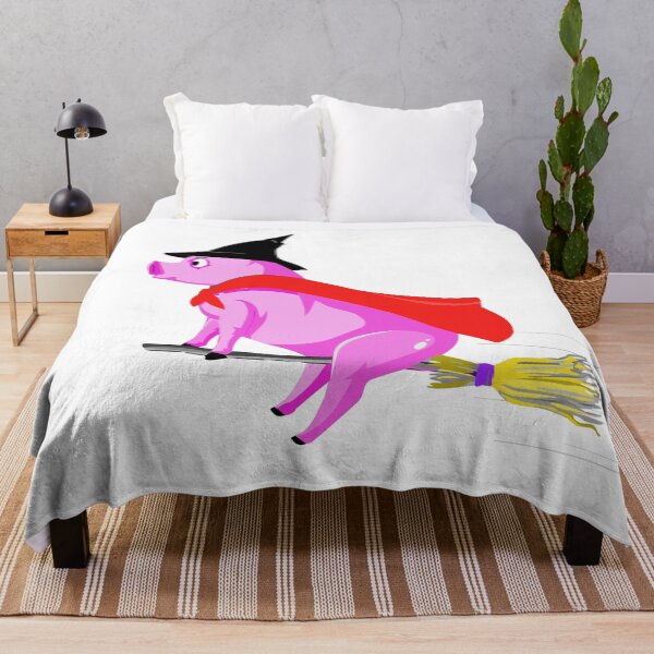 Item preview, Pig on broomstick designed and sold by Right-Fit27.