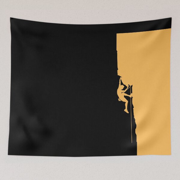 Item preview, Lead Climbing Wallpaper. Rock Climbing designed and sold by Boulder Design Co.