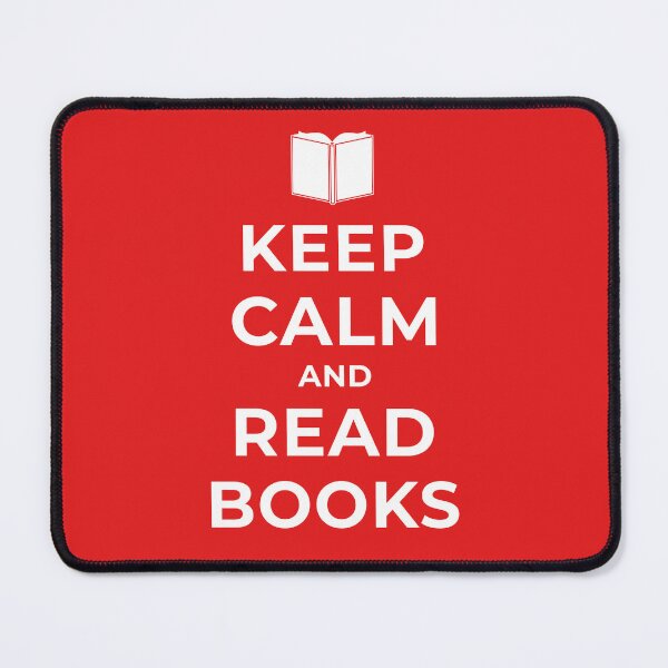 Item preview, Keep Calm and Read Books - Funny Meme designed and sold by SocialAtrophy.